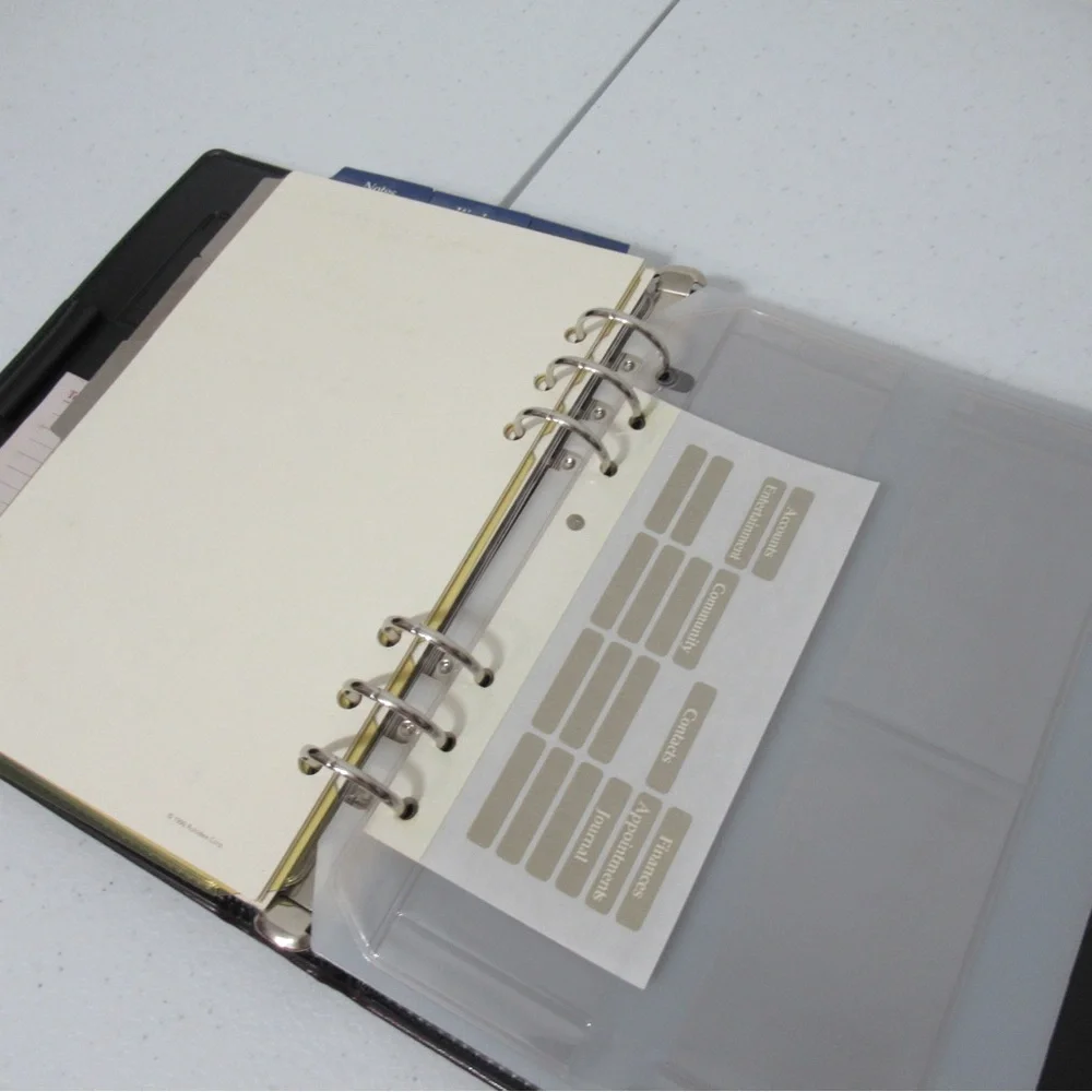 Vintage 1990 Rolodex Personal Organizer Day Planner